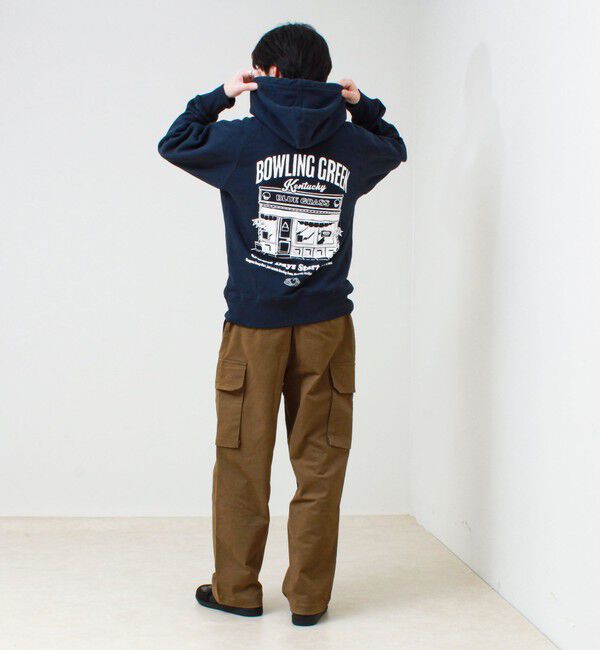 GLOSTER「【BLUE GLASS】BENNYS MORNING HOODIE」|パーカー|