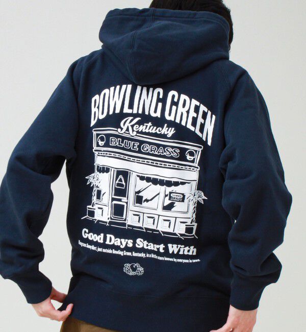 GLOSTER「【BLUE GLASS】BENNYS MORNING HOODIE」|パーカー|