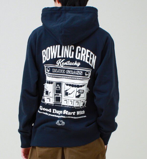 GLOSTER「【BLUE GLASS】BENNYS MORNING HOODIE」|パーカー|