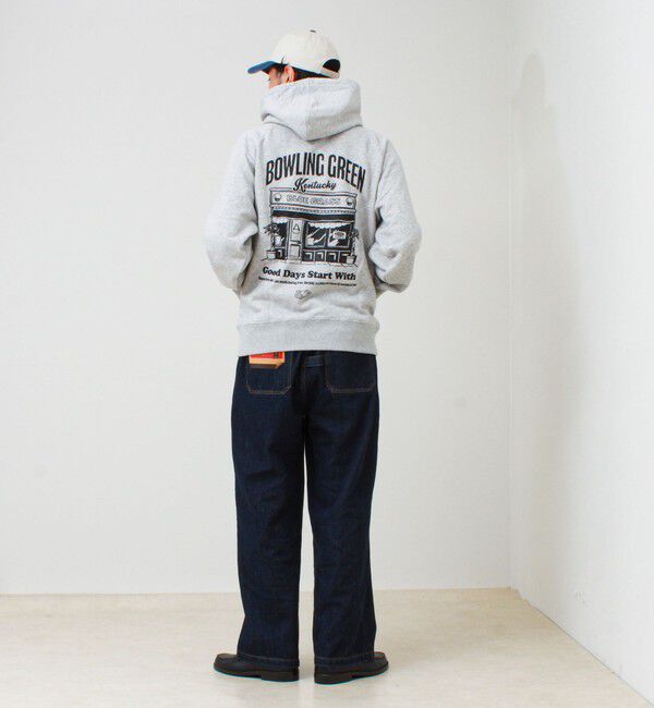 GLOSTER「【BLUE GLASS】BENNYS MORNING HOODIE」|パーカー|