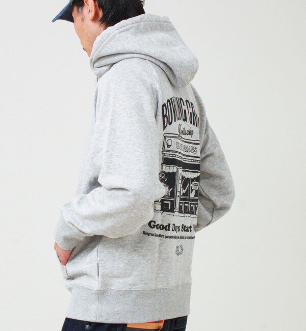 GLOSTER「【BLUE GLASS】BENNYS MORNING HOODIE」|パーカー|