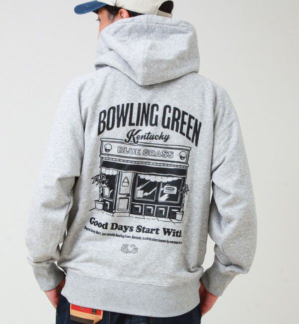 GLOSTER「【BLUE GLASS】BENNYS MORNING HOODIE」|パーカー|