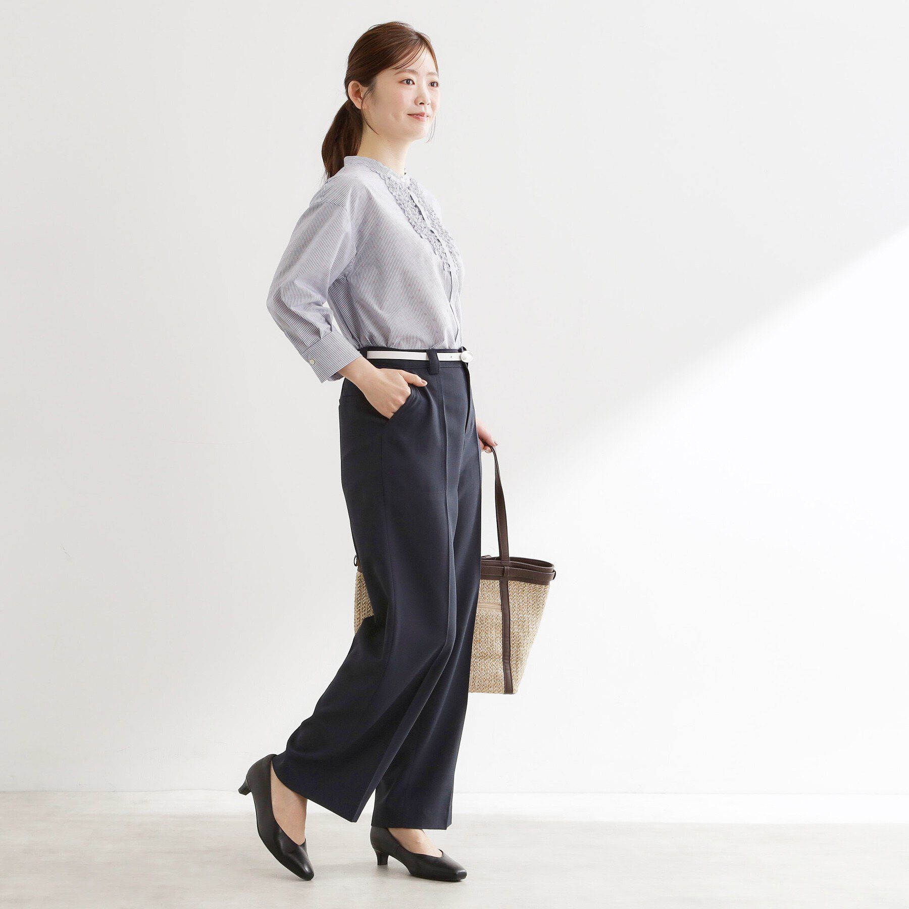 Reflect「ステッチワークストレートワイドパンツ」|その他|