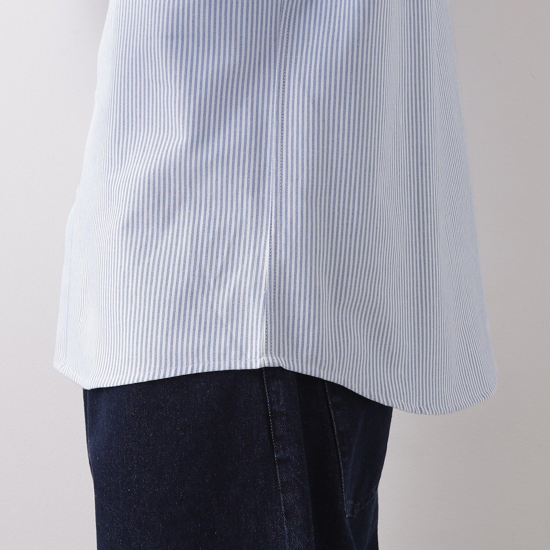 THE SHOP TK「【POLO BCS 別注】 アソート長袖シャツ ストライプ／グレー／デニム」|シャツ・ブラウス|