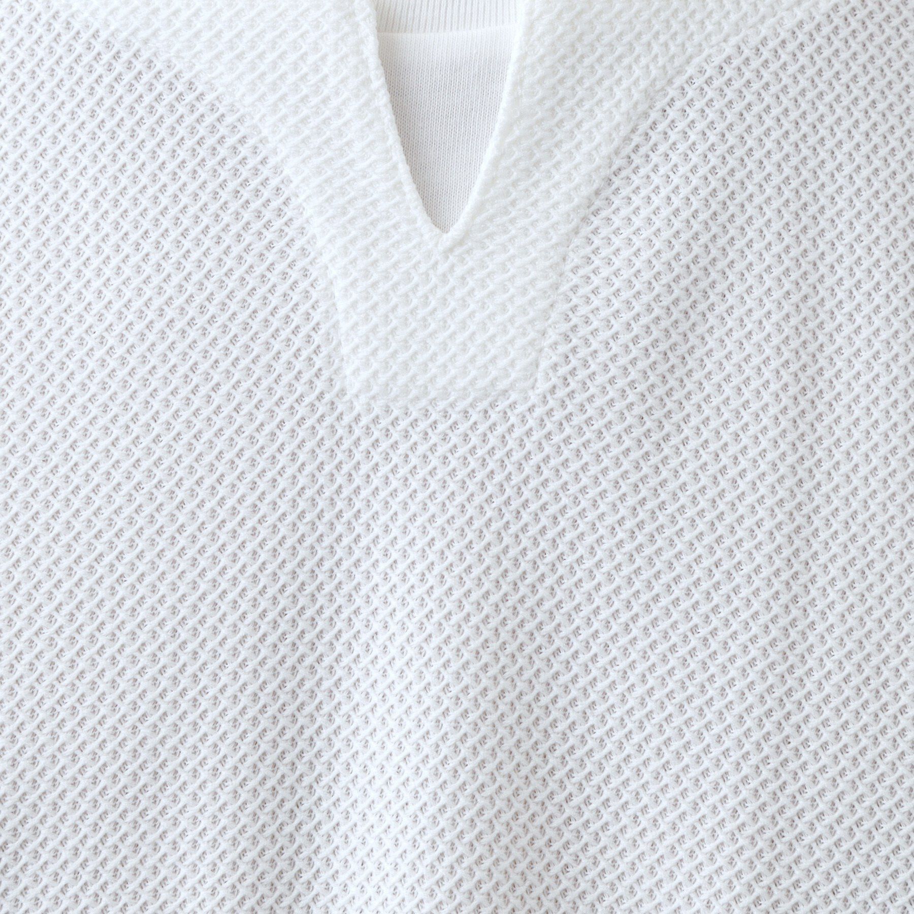 THE SHOP TK「【一枚でコーディネートが完成！】レイヤード風 キーネック 半袖Tシャツ 洗濯機OK」|Tシャツ・カットソー|