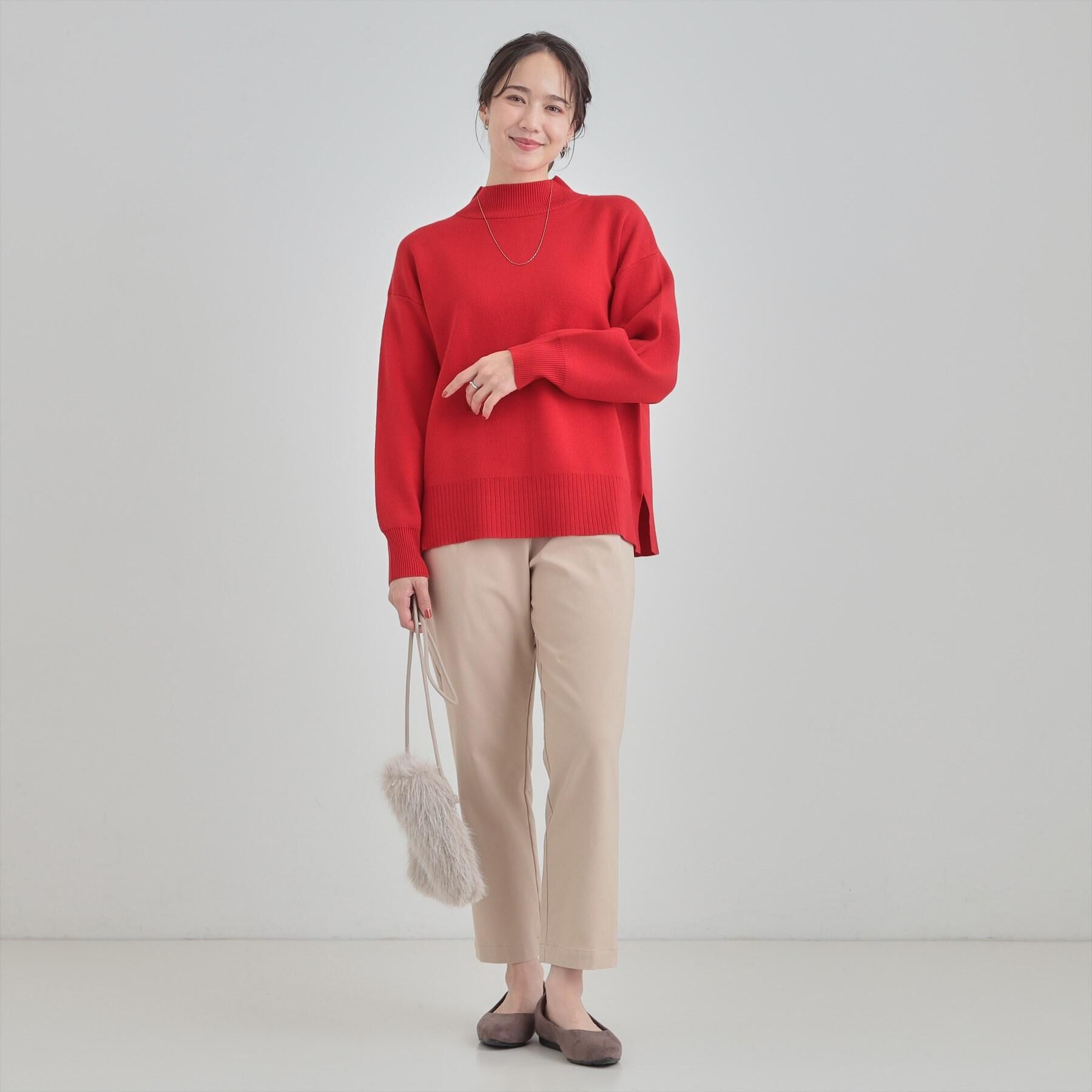 SHOO･LA･RUE「【高レビュー/洗濯機可/SS-LL】あったか裏起毛 のびのびストレッチ テーパードパンツ」|その他|