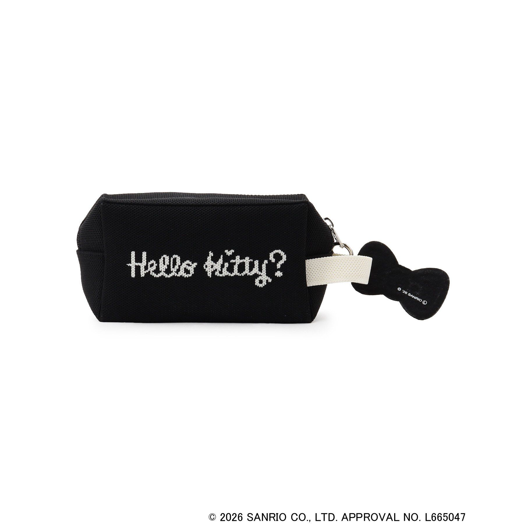 SHOO･LA･RUE「【HELLO KITTY コラボ】バイカラーニットポーチ」|ポーチ|