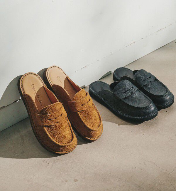 ODETTE E ODILE「【一部別注】＜Organic handloom＞ELIOT」|ローファー|