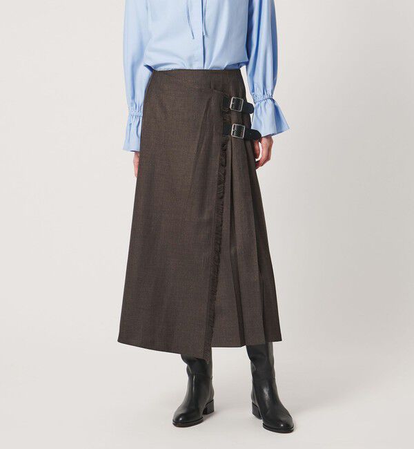 UNITED ARROWS「【別注】＜O'NEIL of DUBLIN＞プリーツ ロングスカート」|スカート|