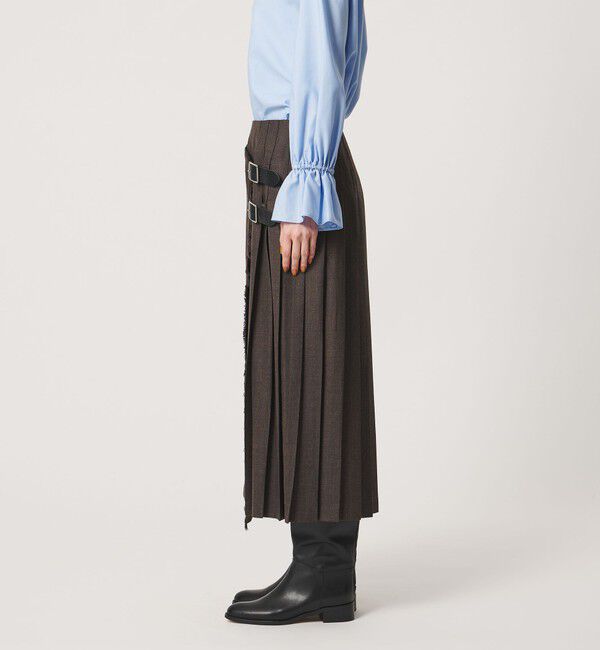 UNITED ARROWS「【別注】＜O'NEIL of DUBLIN＞プリーツ ロングスカート」|スカート|