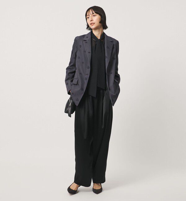 UNITED ARROWS「マナード ボウタイ ブラウス」|シャツ・ブラウス|