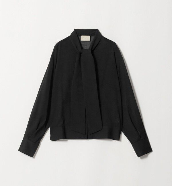 UNITED ARROWS「マナード ボウタイ ブラウス」|シャツ・ブラウス|