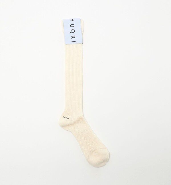 UNITED ARROWS「＜YUQRI＞RICHRIDGE ソックス」|ソックス|OFF WHITE