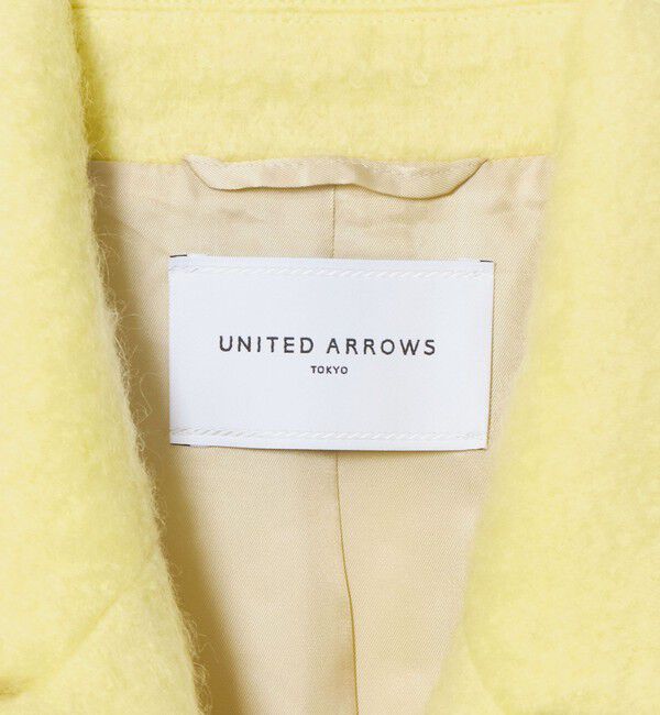 UNITED ARROWS「シャギー テーラード ミドル コート」|チェスターコート|