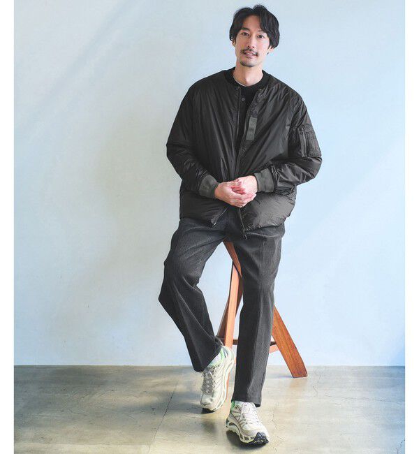 UNITED ARROWS green label relaxing「＜TAION＞2way MA1 ダウンジャケット」|ダウン|