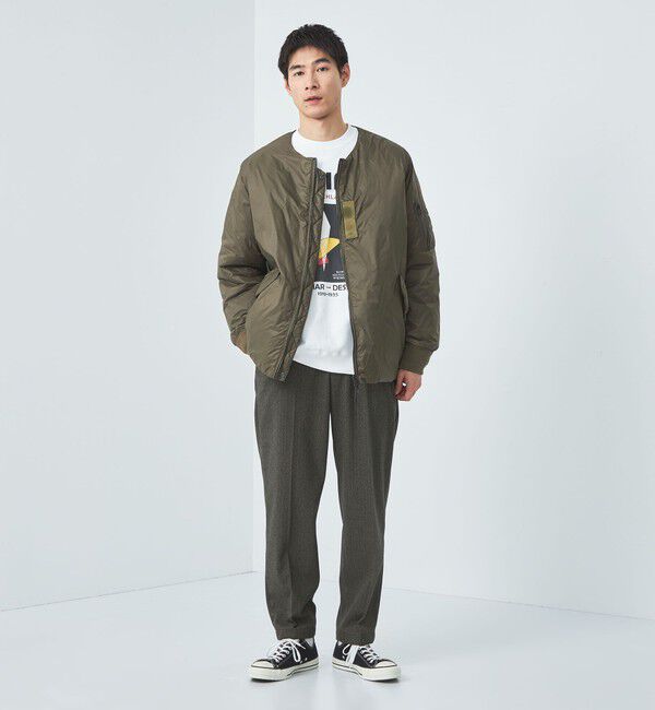 UNITED ARROWS green label relaxing「＜TAION＞2way MA1 ダウンジャケット」|ダウン|