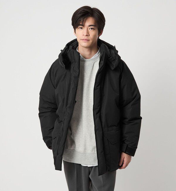 UNITED ARROWS green label relaxing「＜Marmot＞マンモス ダウンパーカ ダウンジャケット」|ダウン|BLACK