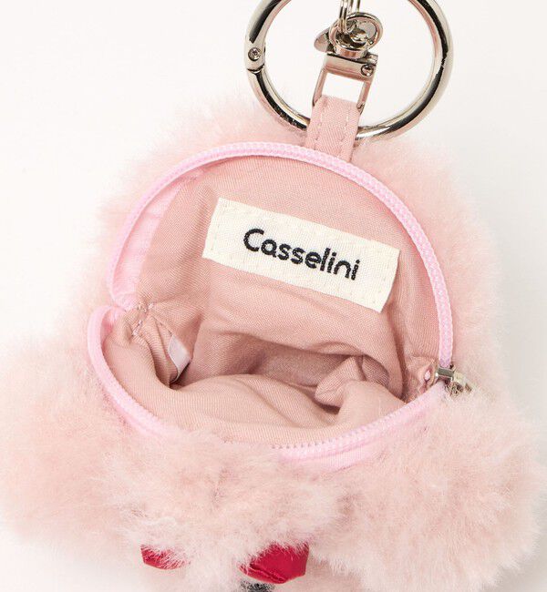 EMMEL REFINES「＜CASSELINI＞ドッグモチーフ チャーム ポーチ＜ Select by EMMEL REFINES ＞」|チャーム・キーホルダー|