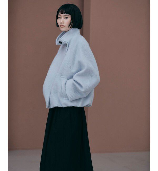 EMMEL REFINES「＜EMMEL REFINES＞EM スタンドシャギー コクーン コート」|その他|
