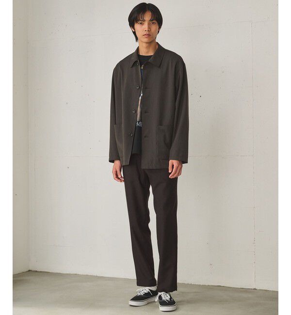 UNITED ARROWS green label relaxing「ウォッシャブル サージ カバーオール ジャケット -2WAYストレッチ-」|その他|