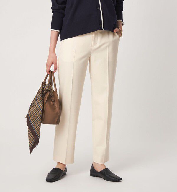 UNITED ARROWS green label relaxing「Daily Chic ウラキモウ ALLFIT テーパードパンツ」|スラックス|