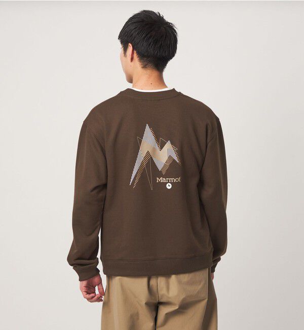 UNITED ARROWS green label relaxing「【別注】＜Marmot＞ VISION 長袖 スウェット」|スウェット・ジャージ|DK.BROWN