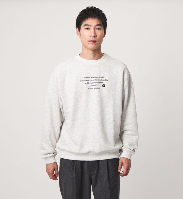 UNITED ARROWS green label relaxing「【別注】＜Marmot＞ Message 長袖 スウェット」|スウェット・ジャージ|