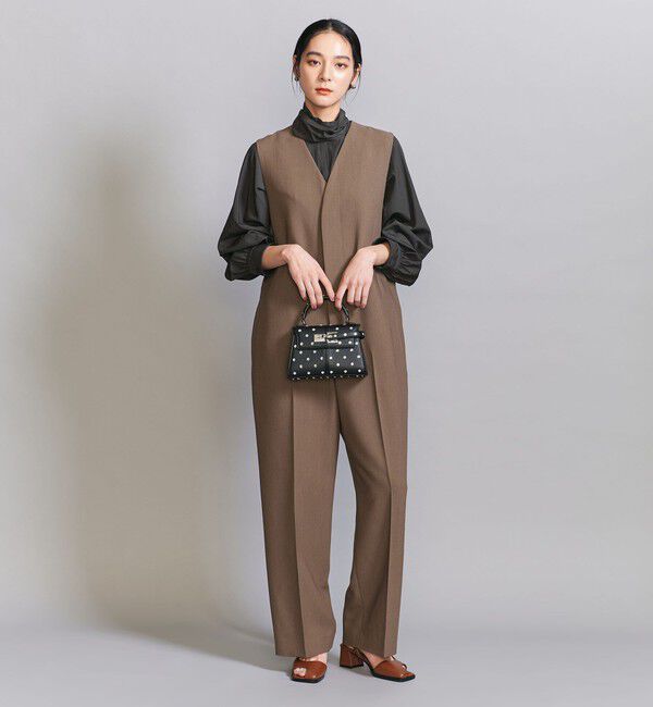 BEAUTY&YOUTH UNITED ARROWS「【WEB限定 Wardrobe DAILY MINIMAL】リボンタイブラウス -2WAY/ウォッシャブル-」|シャツ・ブラウス|