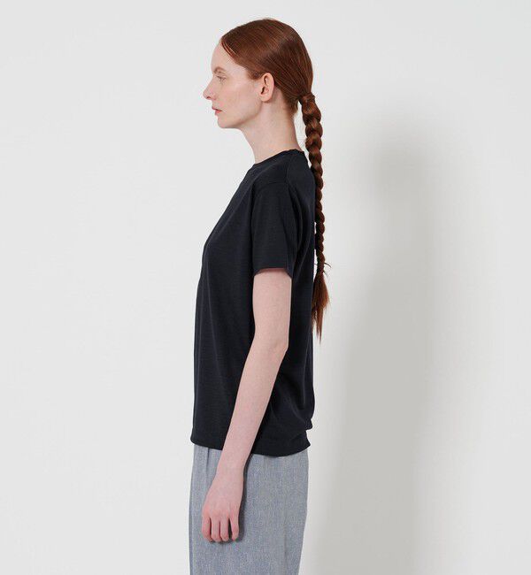 STEVEN ALAN「＜Steven Alan＞ウールジャージー ショートスリーブ Tシャツ」|Tシャツ・カットソー|