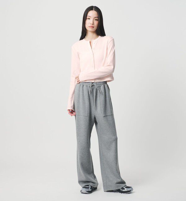 BEAUTY&YOUTH UNITED ARROWS「コットン パターンメッシュ カーディガン ウォッシャブル」|カーディガン|
