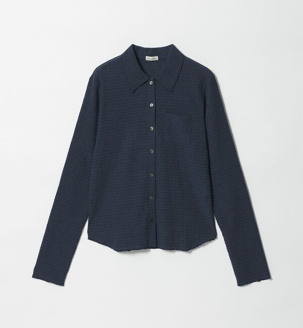 STEVEN ALAN「＜Steven Alan＞クレープ シャツ カーディガン」|カーディガン|