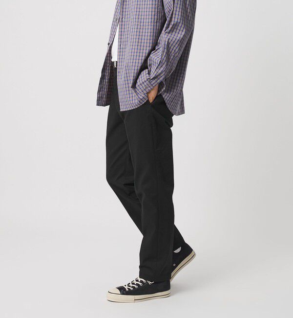 BEAUTY&YOUTH UNITED ARROWS「モダン スリム チノ スラックス NO.1 ヨコストレッチ」|チノ|BLACK