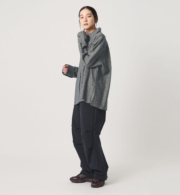 BEAUTY&YOUTH UNITED ARROWS「麻コットン フランネル レギュラーカラー シャツ」|シャツ・ブラウス|