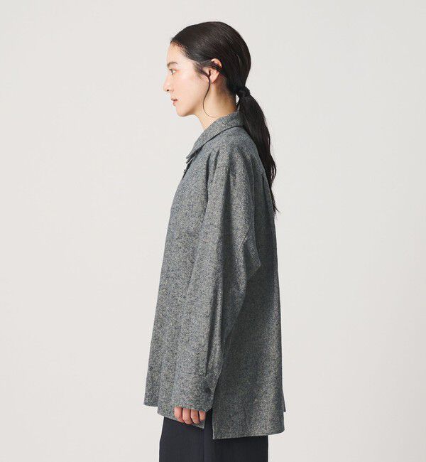 BEAUTY&YOUTH UNITED ARROWS「麻コットン フランネル レギュラーカラー シャツ」|シャツ・ブラウス|