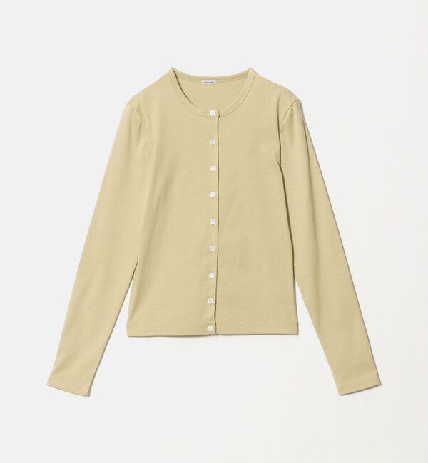 STEVEN ALAN「＜Steven Alan＞コットン フライス カーディガン」|カーディガン|