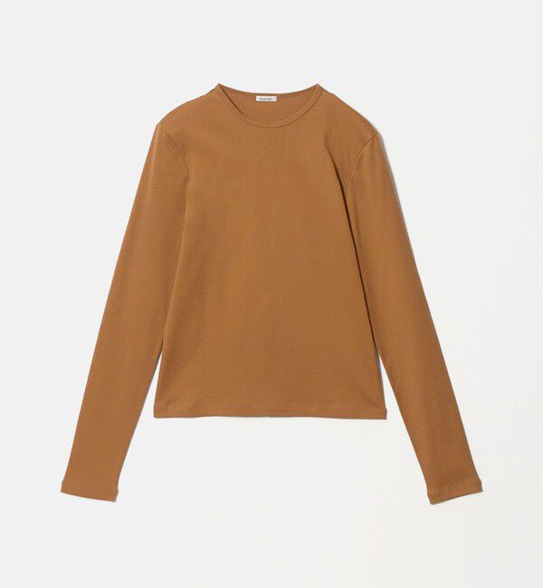 STEVEN ALAN「＜Steven Alan＞コットン フライス ロングスリーブ プルオーバー」|Tシャツ・カットソー|