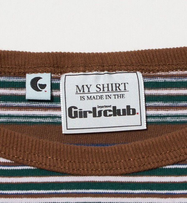 BEAUTY&YOUTH UNITED ARROWS「＜Girls Department Club＞ボーダー タンクトップ レイヤー プルオーバー」|Tシャツ・カットソー|