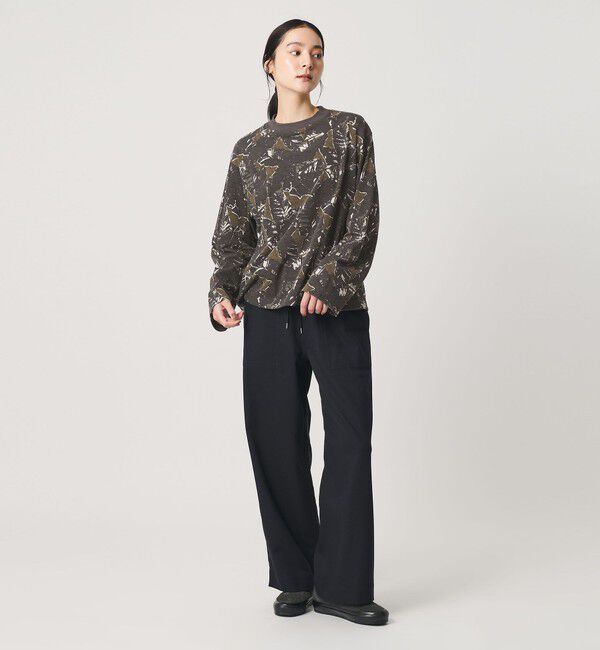 BEAUTY&YOUTH UNITED ARROWS「コットンポリエステル カモフラージュ ロングスリーブTシャツ」|Tシャツ・カットソー|