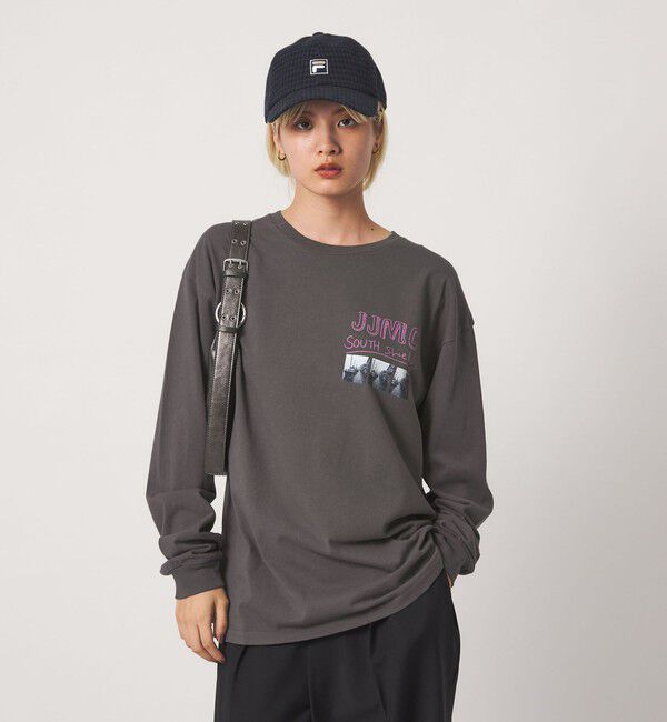 BEAUTY&YOUTH UNITED ARROWS「【別注】＜J.Jmercer＞プリント ロングスリーブ Tシャツ」|Tシャツ・カットソー|