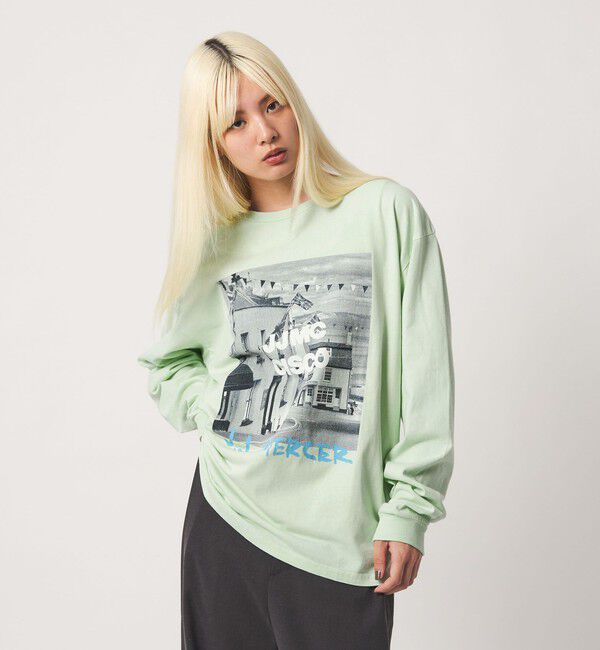 BEAUTY&YOUTH UNITED ARROWS「【別注】＜J.Jmercer＞プリント ロングスリーブ Tシャツ」|Tシャツ・カットソー|