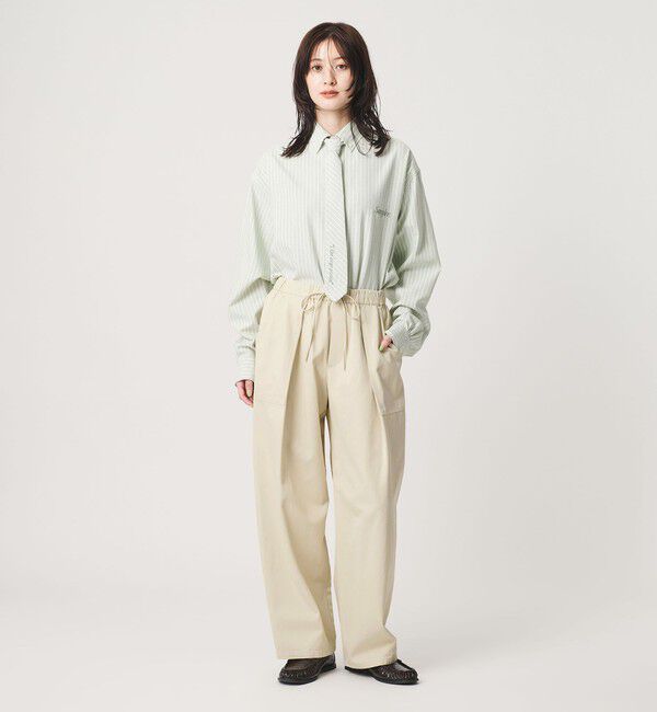 BEAUTY&YOUTH UNITED ARROWS「タック パッチポケット ドローストリング パンツ」|その他|