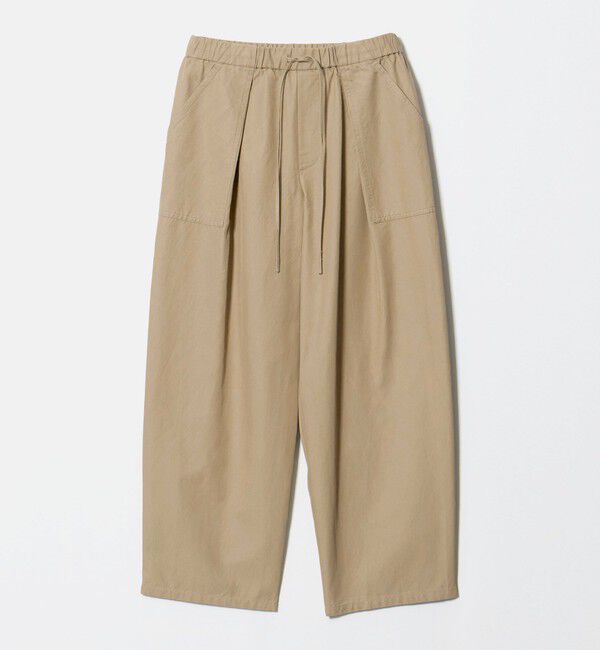 BEAUTY&YOUTH UNITED ARROWS「タック パッチポケット ドローストリング パンツ」|その他|