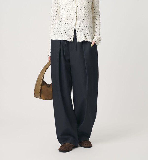BEAUTY&YOUTH UNITED ARROWS「タック パッチポケット ドローストリング パンツ」|その他|