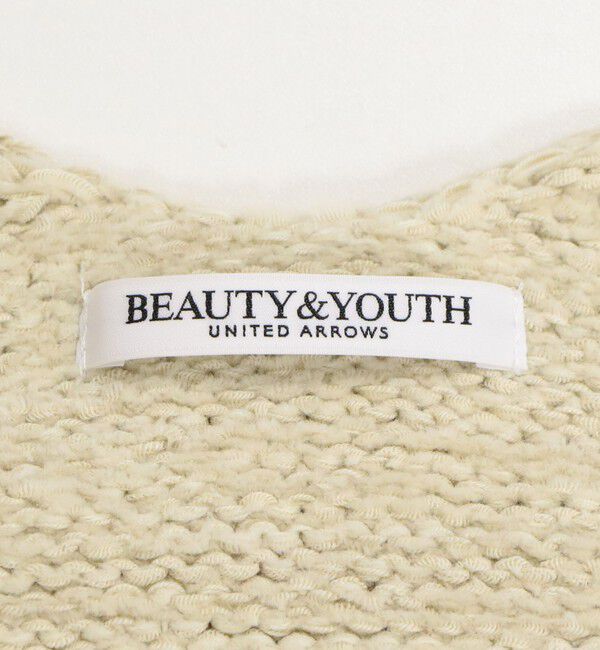BEAUTY&YOUTH UNITED ARROWS「テープヤーン ディープVネック ニット」|ニット・セーター|