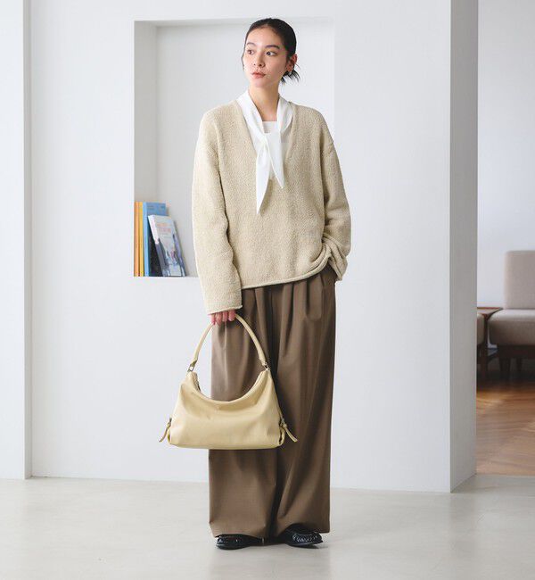 BEAUTY&YOUTH UNITED ARROWS「テープヤーン ディープVネック ニット」|ニット・セーター|