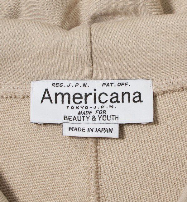 BEAUTY&YOUTH UNITED ARROWS「【別注】＜Americana＞スウェット ジップパーカー」|パーカー|