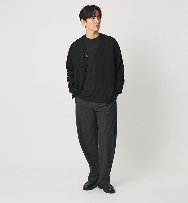 BEAUTY&YOUTH UNITED ARROWS「SUPER130 ウール Vネック カーディガン ウォッシャブル」|カーディガン|