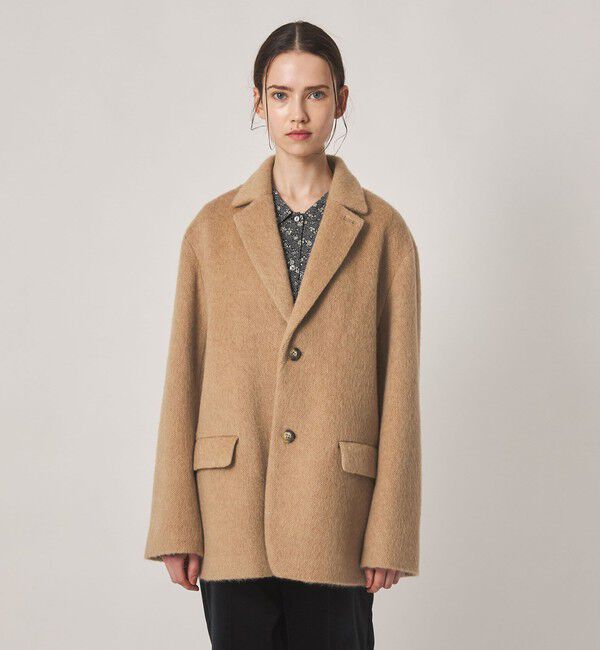 STEVEN ALAN「＜Steven Alan＞ウール モヘヤ ミックス シャギー ジャケット」|テーラードジャケット|