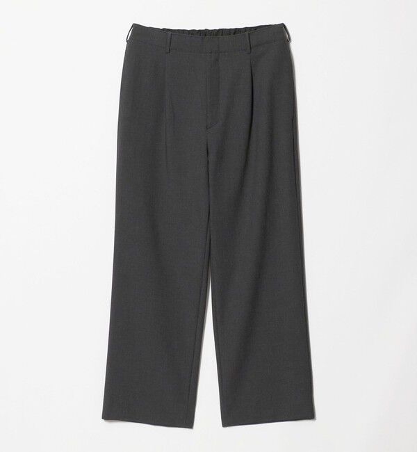 BEAUTY&YOUTH UNITED ARROWS「ダブルクロス 1プリーツ イージーパンツ No.7 タテヨコストレッチ」|チノ|