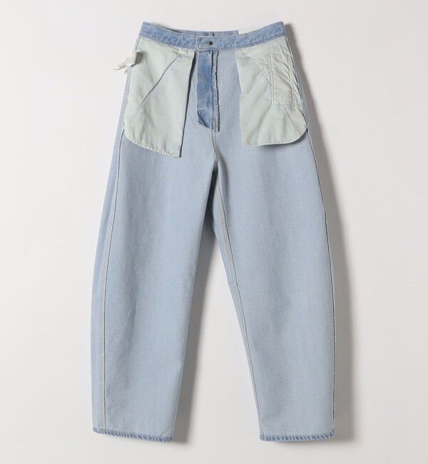 SHIPS any「〈洗濯機可能〉コクーンペインター デニムパンツ［SHIPS any DENIM］」|デニム|